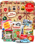 Frohe Weihnachten - Ostalgie Adventskalender 2026 – 24 Erinnerungen & Kultprodukte mit Marken wie Viba, Halloren, Zetti, Komet & Pfeffi