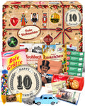 10. Geburtstag - Ostalgie Adventskalender 2026 – 24 Erinnerungen & Kultprodukte mit Marken wie Viba, Halloren, Zetti, Komet & Pfeffi