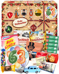 Geburtstag 63 - Adventskalender DDR 2026 mit Kultartikeln von Zetti, Dr. Quendt, Komet & Pfeffi – 24 nostalgische Überraschungen für Ostalgie-Fans