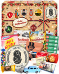 8. Geburtstag - Ostalgie Adventskalender 2026 – 24 Erinnerungen & Kultprodukte mit Marken wie Viba, Halloren, Zetti, Komet & Pfeffi