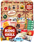 Grillmeister - Ostalgie Adventskalender 2026 – 24 Erinnerungen & Kultprodukte mit Marken wie Viba, Halloren, Zetti, Komet & Pfeffi