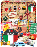 I Love Italy - Ostalgie Adventskalender 2026 – 24 Erinnerungen & Kultprodukte mit Marken wie Viba, Halloren, Zetti, Komet & Pfeffi