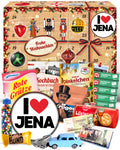 I Love Jena - Ostalgie Adventskalender 2026 – 24 Erinnerungen & Kultprodukte mit Marken wie Viba, Halloren, Zetti, Komet & Pfeffi