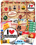 I Love Mecklenburg - Ostalgie Adventskalender 2026 – 24 Erinnerungen & Kultprodukte mit Marken wie Viba, Halloren, Zetti, Komet & Pfeffi