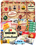 I Love Bremen - Ostalgie Adventskalender 2026 – 24 Erinnerungen & Kultprodukte mit Marken wie Viba, Halloren, Zetti, Komet & Pfeffi