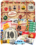 Zum 10 Jubiläum - Ostalgie Adventskalender 2026 – 24 Erinnerungen & Kultprodukte mit Marken wie Viba, Halloren, Zetti, Komet & Pfeffi