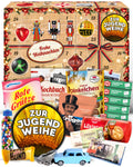 Zur Jugendweihe - Ostalgie Adventskalender 2026 – 24 Erinnerungen & Kultprodukte mit Marken wie Viba, Halloren, Zetti, Komet & Pfeffi