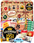 Legenden wurden 1951 geboren - Ostalgie Adventskalender 2026 – 24 Erinnerungen & Kultprodukte mit Marken wie Viba, Halloren, Zetti, Komet & Pfeffi