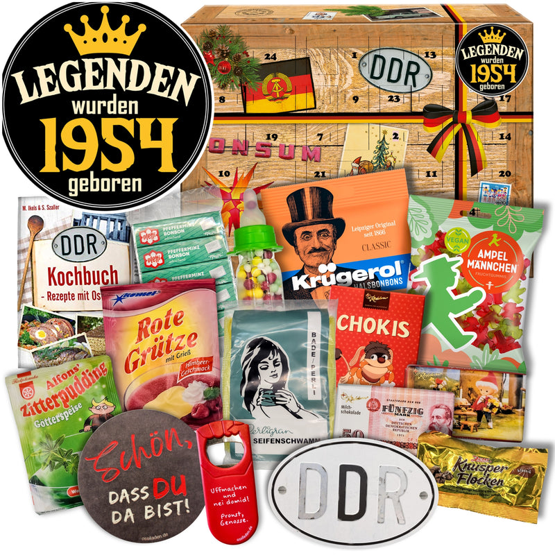 Legenden wurden 1954 geboren - DDR Adventskalender 2025 mit Kultartikeln von Zetti, Dr. Quendt, Komet & Pfeffi – 24 nostalgische Überraschungen für Ostalgie-Fans