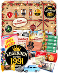 Legenden wurden 1991 geboren - Ostalgie Adventskalender 2026 – 24 Erinnerungen & Kultprodukte mit Marken wie Viba, Halloren, Zetti, Komet & Pfeffi