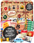 ohne mampf geen Gampf - Ostalgie Adventskalender 2026 – 24 Erinnerungen & Kultprodukte mit Marken wie Viba, Halloren, Zetti, Komet & Pfeffi