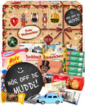 Hör off de Muddi - Ostalgie Adventskalender 2026 – 24 Erinnerungen & Kultprodukte mit Marken wie Viba, Halloren, Zetti, Komet & Pfeffi