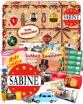 Sabine - Ostalgie Adventskalender 2026 – 24 Erinnerungen & Kultprodukte mit Marken wie Viba, Halloren, Zetti, Komet & Pfeffi