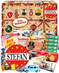Stefan - Ostalgie Adventskalender 2026 – 24 Erinnerungen & Kultprodukte mit Marken wie Viba, Halloren, Zetti, Komet & Pfeffi