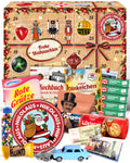 Nikolaus - Ostalgie Adventskalender 2026 – 24 Erinnerungen & Kultprodukte mit Marken wie Viba, Halloren, Zetti, Komet & Pfeffi