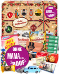 Ohne Mama ist alles doof - Ostalgie Adventskalender 2026 – 24 Erinnerungen & Kultprodukte mit Marken wie Viba, Halloren, Zetti, Komet & Pfeffi