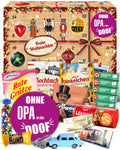 Ohne Opa ist alles doof - Ostalgie Adventskalender 2026 – 24 Erinnerungen & Kultprodukte mit Marken wie Viba, Halloren, Zetti, Komet & Pfeffi