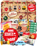 Ohne Schatzi ist alles doof - Ostalgie Adventskalender 2026 – 24 Erinnerungen & Kultprodukte mit Marken wie Viba, Halloren, Zetti, Komet & Pfeffi