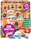 Ohne Schwesterherz - Ostalgie Adventskalender 2026 – 24 Erinnerungen & Kultprodukte mit Marken wie Viba, Halloren, Zetti, Komet & Pfeffi