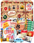 Für Oma & Opa - Ostalgie Adventskalender 2026 – 24 Erinnerungen & Kultprodukte mit Marken wie Viba, Halloren, Zetti, Komet & Pfeffi