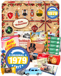 Original seit 1979 - Ostalgie Adventskalender 2026 – 24 Erinnerungen & Kultprodukte mit Marken wie Viba, Halloren, Zetti, Komet & Pfeffi