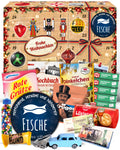 Sternzeichen Fische - Ostalgie Adventskalender 2026 – 24 Erinnerungen & Kultprodukte mit Marken wie Viba, Halloren, Zetti, Komet & Pfeffi