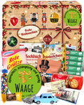 Sternzeichen Waage - Adventskalender DDR 2025 mit Kultartikeln von Zetti, Dr. Quendt, Komet & Pfeffi – 24 nostalgische Überraschungen für Ostalgie-Fans
