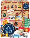 Sternzeichen Waage - Ostalgie Adventskalender 2026 – 24 Erinnerungen & Kultprodukte mit Marken wie Viba, Halloren, Zetti, Komet & Pfeffi