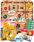 Zur Silberhochzeit - Ostalgie Adventskalender 2026 – 24 Erinnerungen & Kultprodukte mit Marken wie Viba, Halloren, Zetti, Komet & Pfeffi