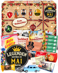 Legenden werden im Mai geboren - Ostalgie Adventskalender 2026 – 24 Erinnerungen & Kultprodukte mit Marken wie Viba, Halloren, Zetti, Komet & Pfeffi