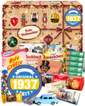 Original seit 1937 - Ostalgie Adventskalender 2026 – 24 Erinnerungen & Kultprodukte mit Marken wie Viba, Halloren, Zetti, Komet & Pfeffi