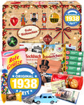 Original seit 1938 - Ostalgie Adventskalender 2026 – 24 Erinnerungen & Kultprodukte mit Marken wie Viba, Halloren, Zetti, Komet & Pfeffi