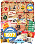Original seit 1977 - Ostalgie Adventskalender 2026 – 24 Erinnerungen & Kultprodukte mit Marken wie Viba, Halloren, Zetti, Komet & Pfeffi