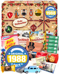 Original seit 1988 - Ostalgie Adventskalender 2026 – 24 Erinnerungen & Kultprodukte mit Marken wie Viba, Halloren, Zetti, Komet & Pfeffi