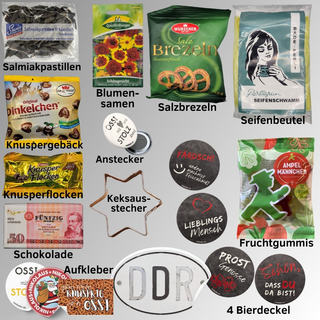 Adventskalender 2025 - Marken wie Zetti, Ampelmann, Komet, Pfeffi – 24 originelle DDR-Geschenke für echte Ostalgie-Fans