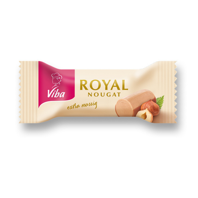 Viba Ostergruß „Kleiner Hase“ – Geschenkbox mit 4 Royal Nougat Minis, 40 g – Osterpräsent