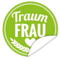 Aufkleber-Traumfrau