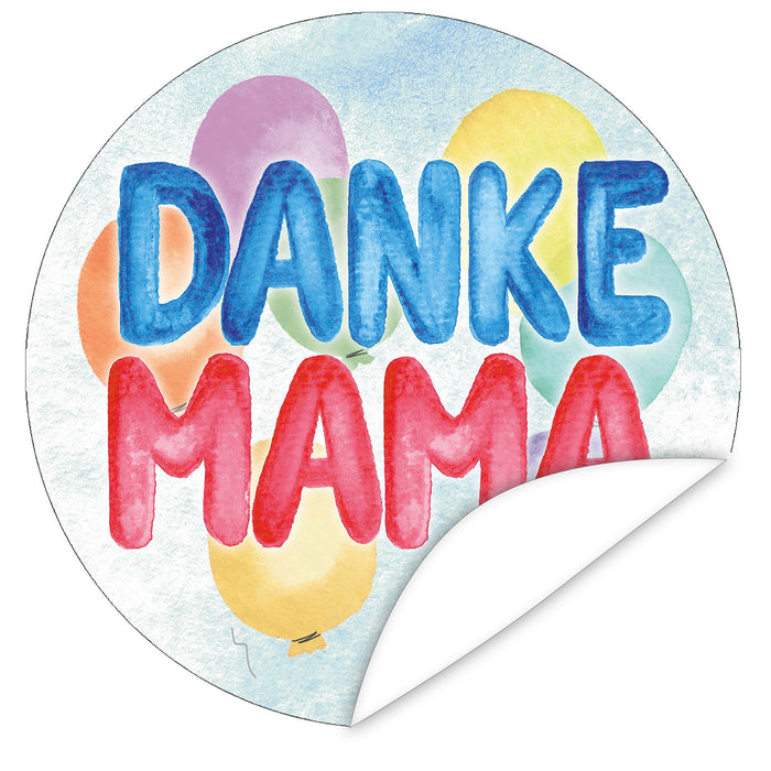 Aufkleber-Danke-Mama-aquarell