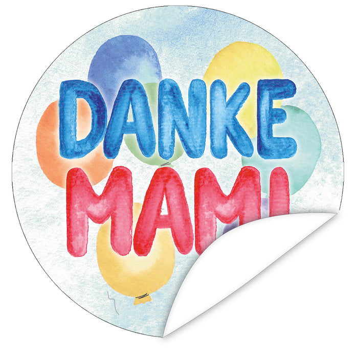 Aufkleber-Danke-Mami-aquarell