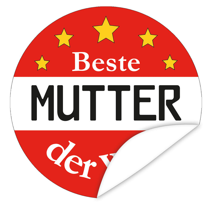 Aufkleber-Beste-Mutter-der-Welt-Verkehrsschild