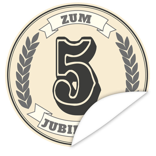 Aufkleber-Zum-Jubilaeum
