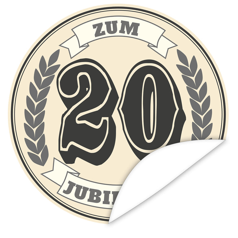 Aufkleber-Zum-Jubilaeum