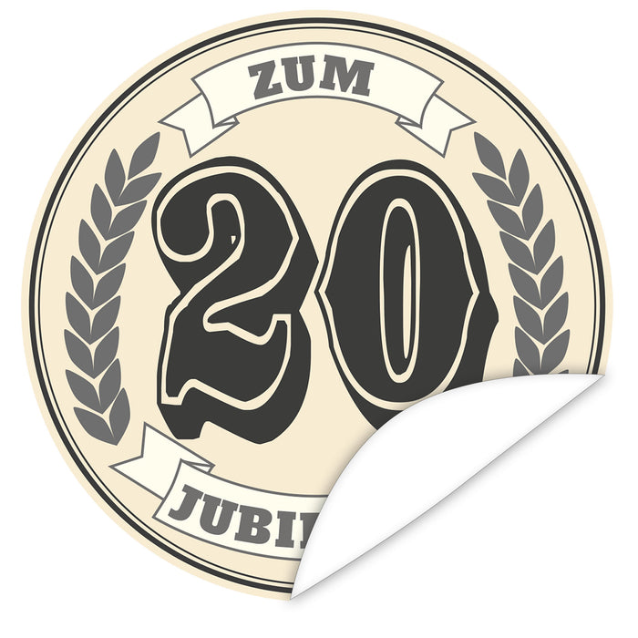 Aufkleber-Zum-Jubilaeum