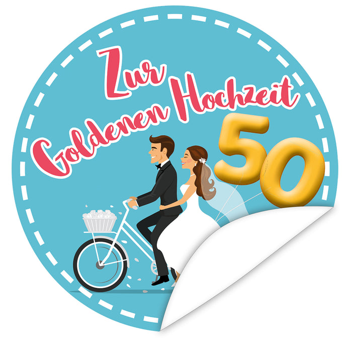Aufkleber-Zur-Goldenen-Hochzeit