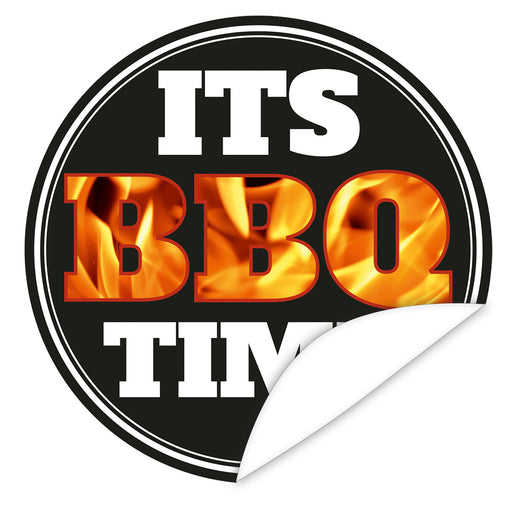 Aufkleber-Its-BBQ-time