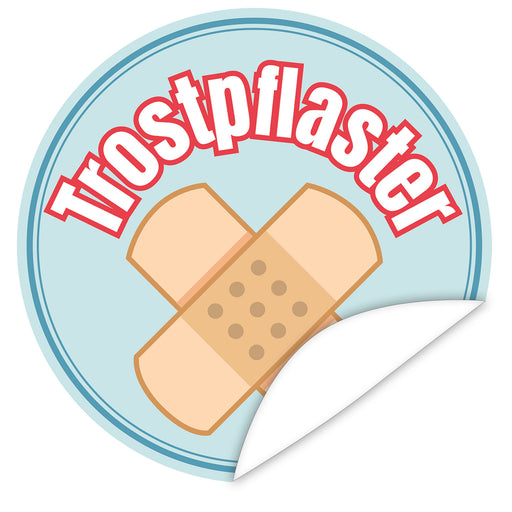 Aufkleber-Trostpflaster