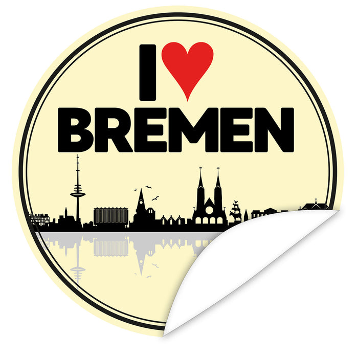 Aufkleber-I-love-Bremen