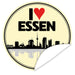 Aufkleber-I-love-Essen