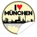 Aufkleber-I-love-Muenchen