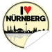 Aufkleber-I-love-Nuernberg